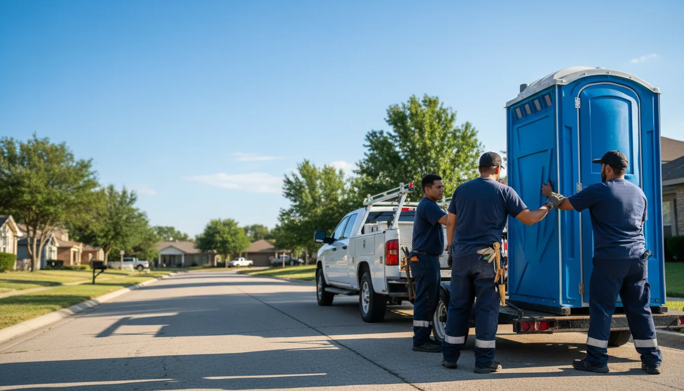 Portable Toilet Rental in Avoca, TX near me